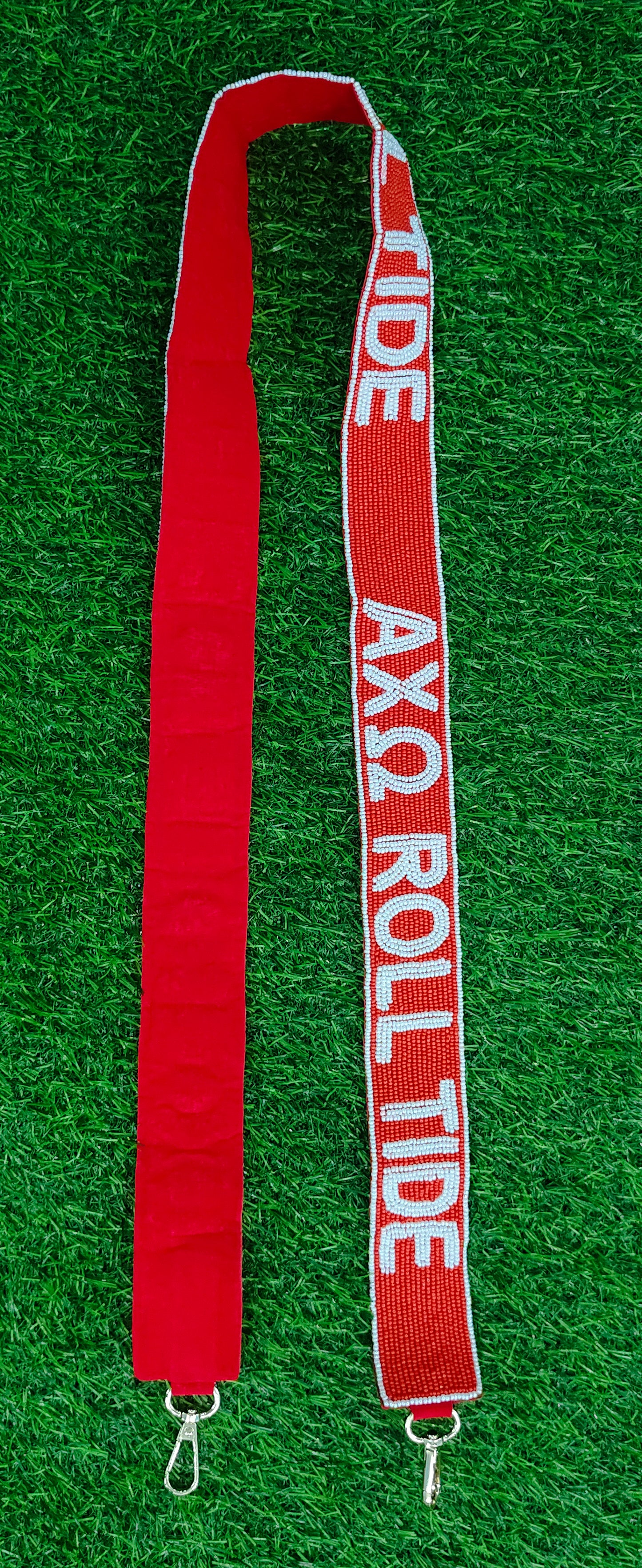 Beaded Purse Straps – AXΩ Roll Tide, SV Rangers, Cincinnati Bengals Who Dey, Mizzou Tigers, Orange Power, Wreck’Em, RCJH, Arizona Cardinals