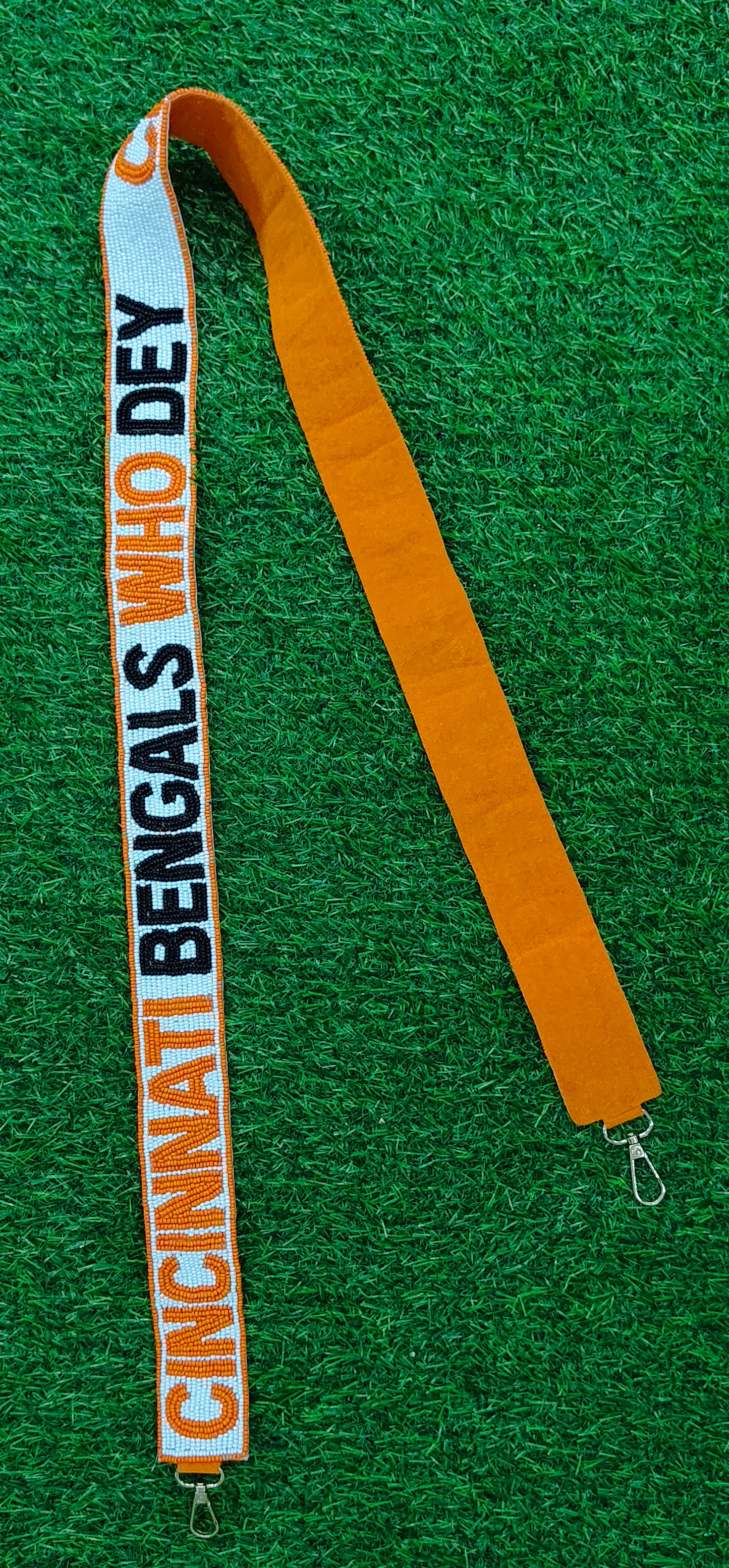 Beaded Purse Straps – AXΩ Roll Tide, SV Rangers, Cincinnati Bengals Who Dey, Mizzou Tigers, Orange Power, Wreck’Em, RCJH, Arizona Cardinals