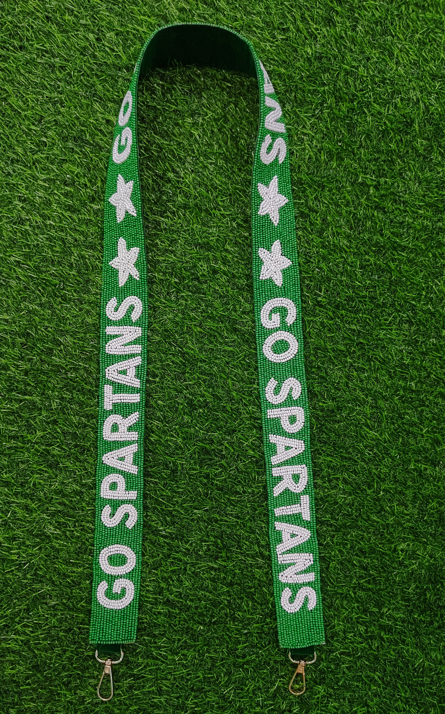 Game Day Beaded Purse Straps – Badgers, Sic ‘Em Bears, Go Boys, FAMU, EKU Colonels, Go Lions, Go Spartans, STTDB Play Neck – 47 Inches Long, 1.5 Inches Wide