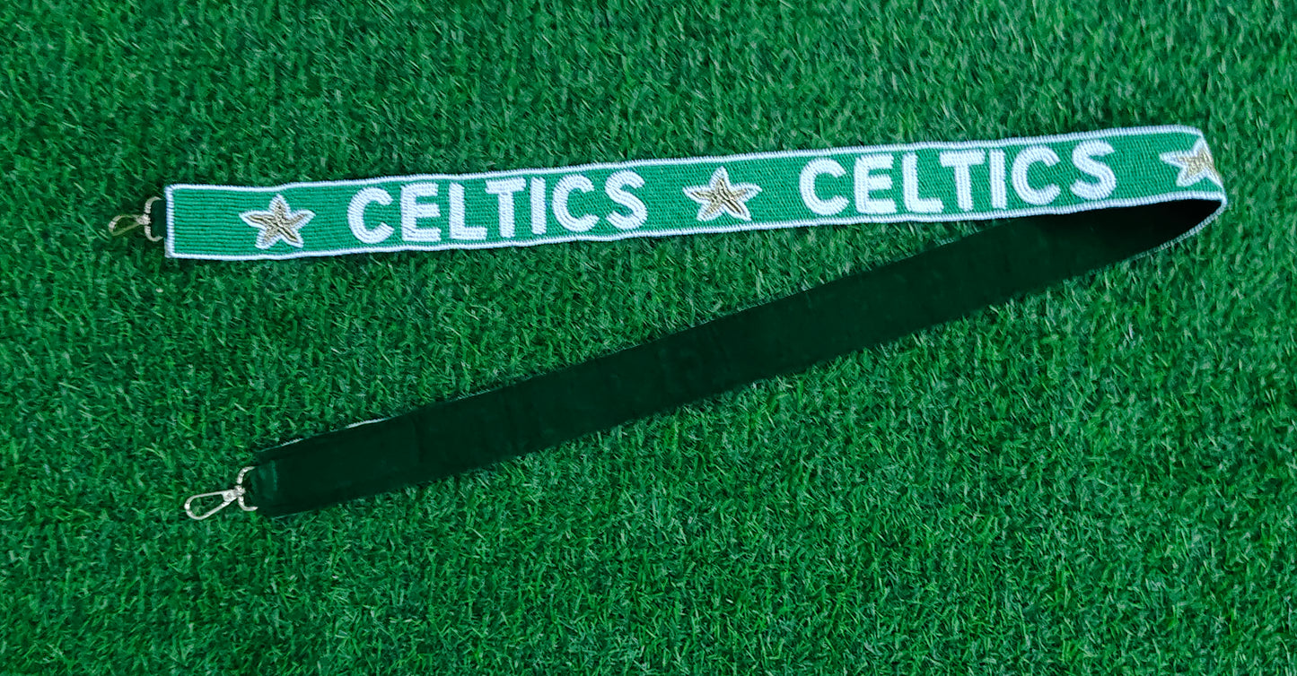 Beaded Purse Straps – UC Bearcats, DBU Patriots, Stockton Stallions, Go Bears MU, Celtics, Panthers, Go Vipers, ETBU Tigers Shoulder Straps